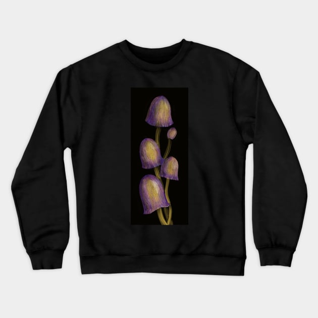 Mystic mushrooms Crewneck Sweatshirt by ArtKsenia